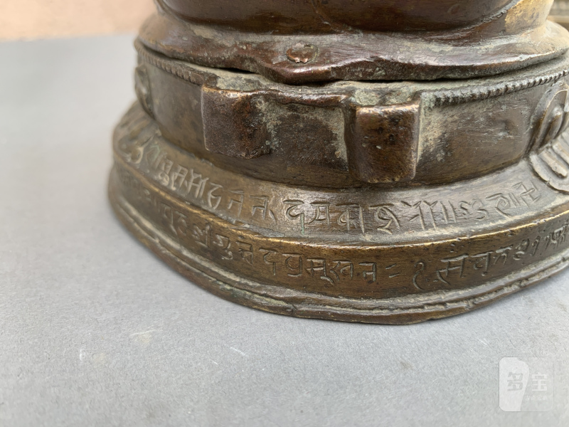 A GILT-COPPER FIGURE OF BUDDHA SHAKYAMUNI - 图14